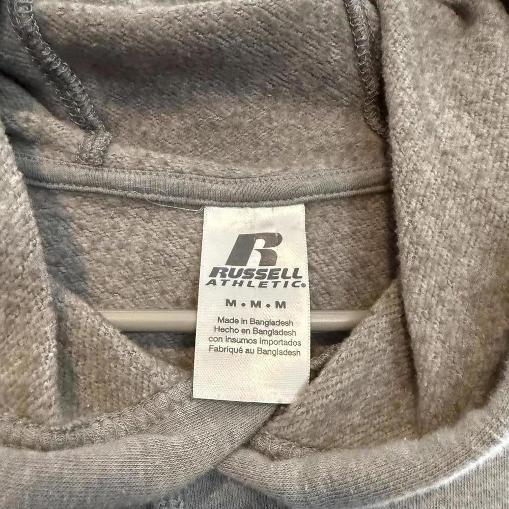 Purdue University Gray Hoodie by Russell Athletic - Picture 2 of 4